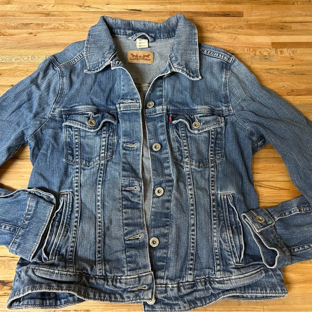 Levi’s Blue Denim Girls L Jacket